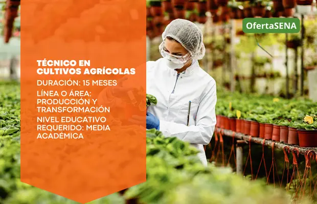 Carrera Técnico en Cultivos Agrícolas SENA Sofia Plus Carrera Técnico en Cultivos Agrícolas SENA Sofia Plus