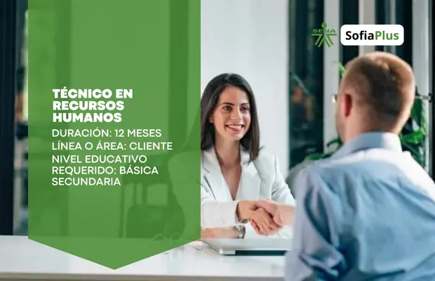 Carrera Técnico en Recursos Humanos SENA Sofia Plus Carrera Técnico en Recursos Humanos SENA Sofia Plus